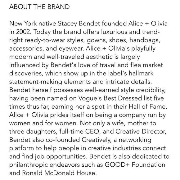 NWT Alice + Olivia Reva Flower Tank (Crochet) - Picture 8 of 16